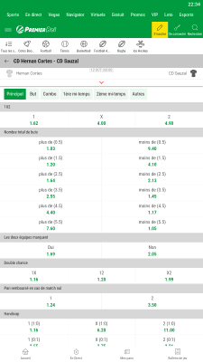Capture d'écran de l'application Premier Bet APK - #3