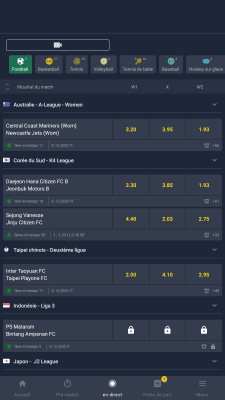 Capture d'écran de l'application BetMomo APK - #5