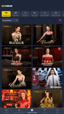 Capture d'écran de l'application BetMomo APK - #6