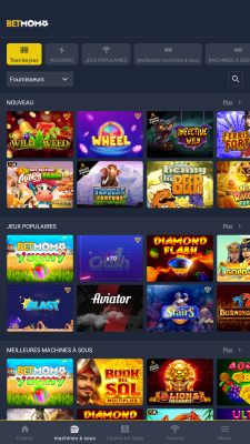 Capture d'écran de l'application BetMomo APK - #7