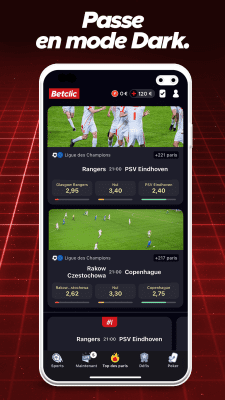 Capture d'écran de l'application Betclic Sénégal - #7